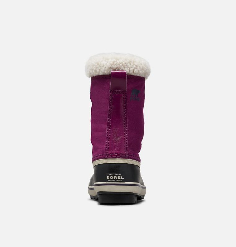 Sorel Barn Vinterkängor Lila/Svarta - Youth Yoot Pac™ Nylon - EGW-372584